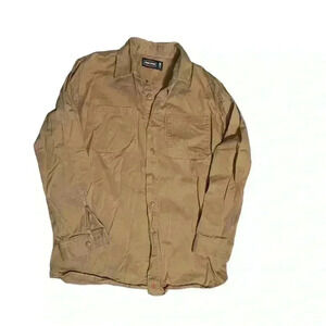 Jesse James Industrial Workwear Mens Size m Duck Canvas Tan Cotton mt2
